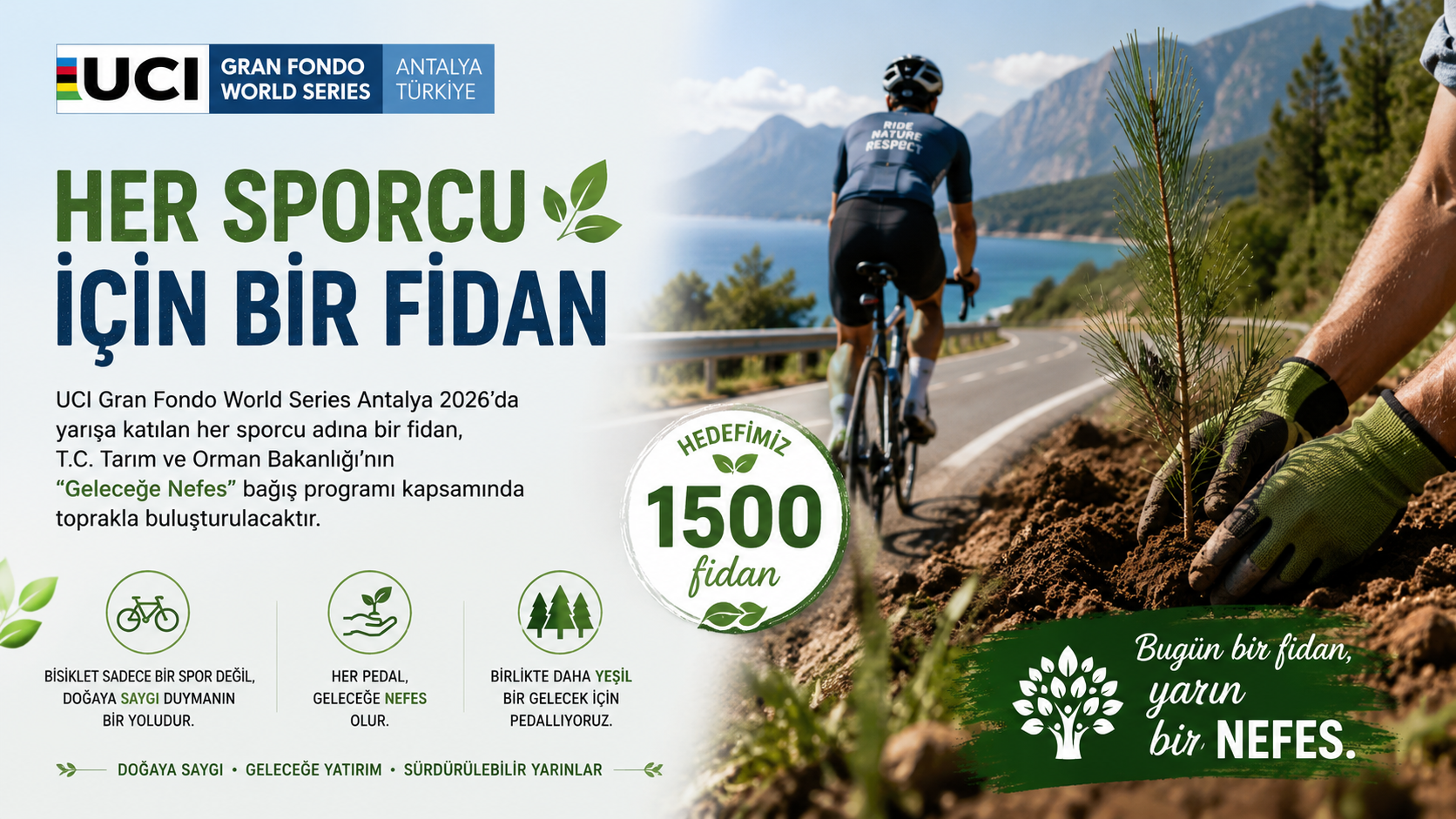 Her Sporcu İçin Bir Fidan